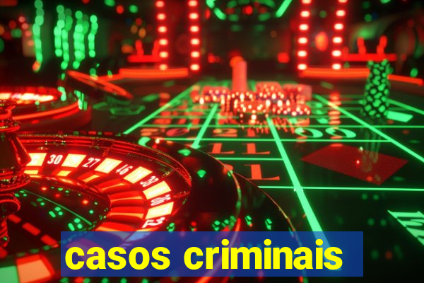 casos criminais